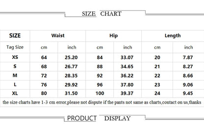 Summer Korean Style Low Waist Slim Fit Denim Shorts for Women, Y2K Elastic Hot Pants with Embroidery and Wrapped Design