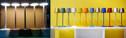 Rechargeable LED Night Light Table Lamp – Portable USB Desk Lamp for Bedroom, Restaurant, Hotel, Bar, and Living Room Decor &nbsp;