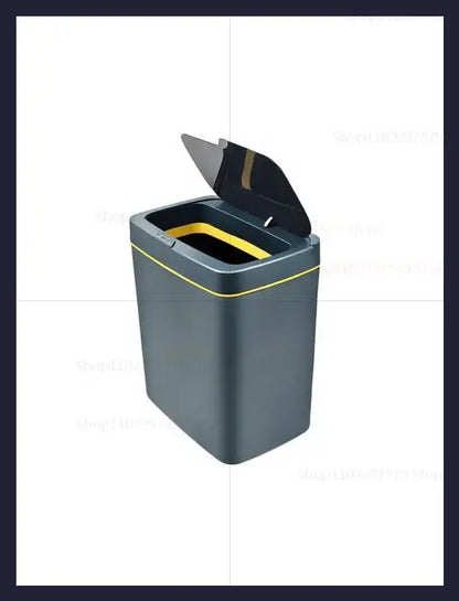 15L Smart Automatic Touchless Trash Bin – Waterproof Sensor-Activated Garbage Can for Kitchen, Bathroom, and Bedroom Waste Management