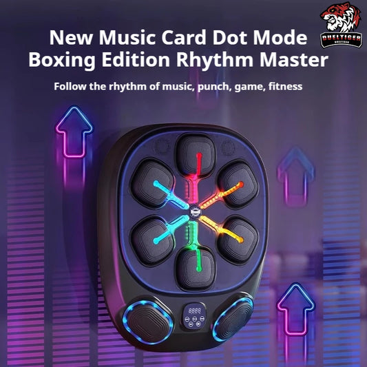 Bluetooth Smart Music Boxing Wall Target – Electronic Hook Punch Trainer for Adults, Wall-Mounted Home Gym Equipment