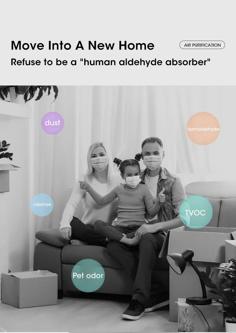 Compact Desktop Air Purifier – Portable HEPA Filter Air Cleaner for Home, Removes Odors and Freshens Air &nbsp;