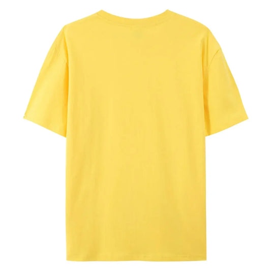 Men's Oversized Casual Banana Print T-Shirt – 100% Cotton Short Sleeve Fashion Tee