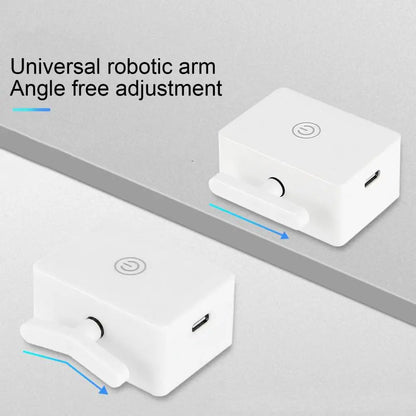 Wireless Smart Light Switch Controller with Remote – Long Range, Button Pusher to Turn Off Lights Automatically
