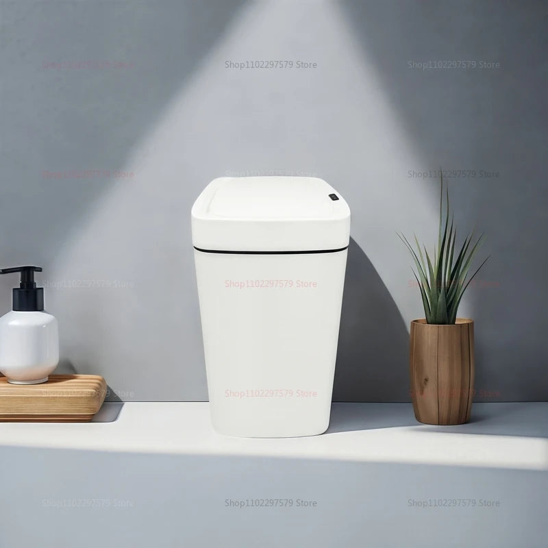 15L Smart Automatic Touchless Trash Bin – Waterproof Sensor-Activated Garbage Can for Kitchen, Bathroom, and Bedroom Waste Management