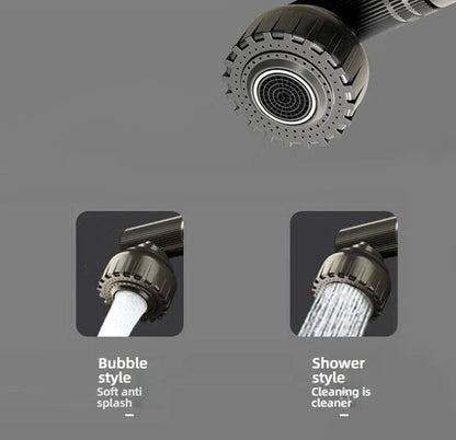 1080° Rotating Basin Faucet – Hot & Cold Multi-Function Booster Tap for Bathroom & Kitchen Use