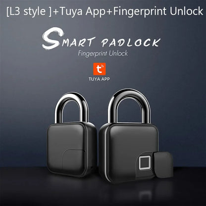 Smart Fingerprint Padlock – Keyless Biometric Security Lock with Password Access, Anti-Theft Protection, and TTLOCK/Tuya App Control
