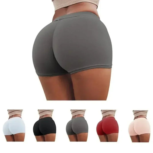 Women's High-Performance Fitness Shorts – Breathable, Stretchy, Slim Fit Activewear