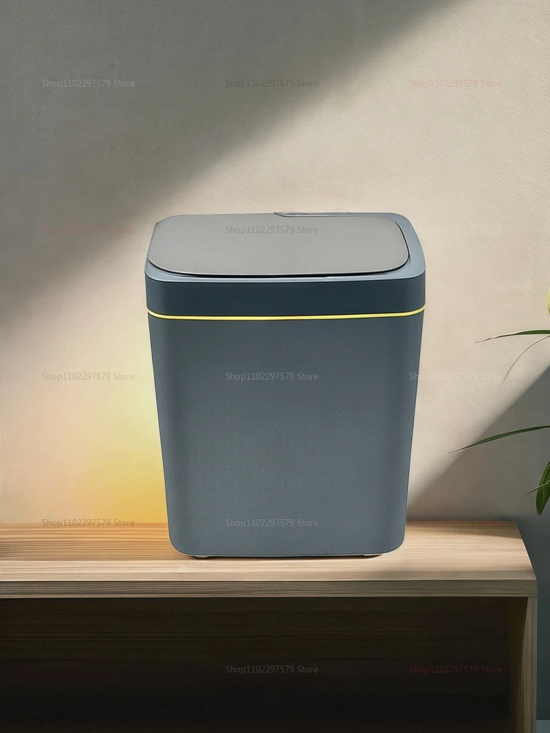 15L Smart Automatic Touchless Trash Bin – Waterproof Sensor-Activated Garbage Can for Kitchen, Bathroom, and Bedroom Waste Management