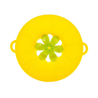 Silicone Spill Stopper Lid – Boil-Over Guard Food-Grade Silicone Pot & Pan Cover for Kitchen Use
