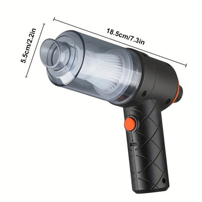 Cordless Wireless Car Vacuum Cleaner 6000Pa Strong Suction Handheld Vacuum for Home, Office, and Car Use