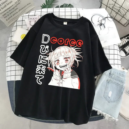 Women's Gothic Harajuku Loose T-Shirt – Aesthetic Dark Grunge Y2K Streetwear Top