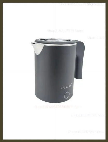 Portable 500ML Stainless Steel Electric Kettle – Travel Water Boiler Pot for Tea, Coffee, Hotel, Home &amp; Kitchen Use