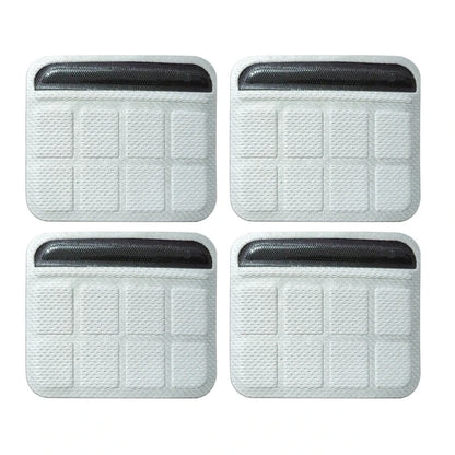 4pcs Universal Chin Strap Foam Pad Set – Replacement Chin Padding for Bike, Motorcycle, and Racing Helmets