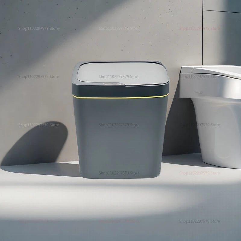 15L Smart Automatic Touchless Trash Bin – Waterproof Sensor-Activated Garbage Can for Kitchen, Bathroom, and Bedroom Waste Management