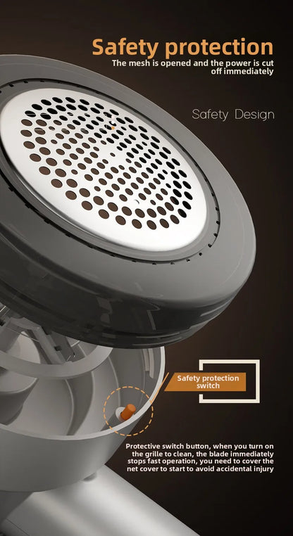 USB Rechargeable Electric Fabric Shaver – Portable Lint Remover for Sweaters, Clothes &amp; Furniture