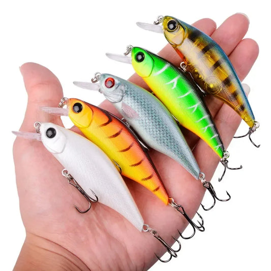 1Pc 90mm 11g Minnow Fishing Lure – Smart Wobbler for Fresh and Saltwater Trout