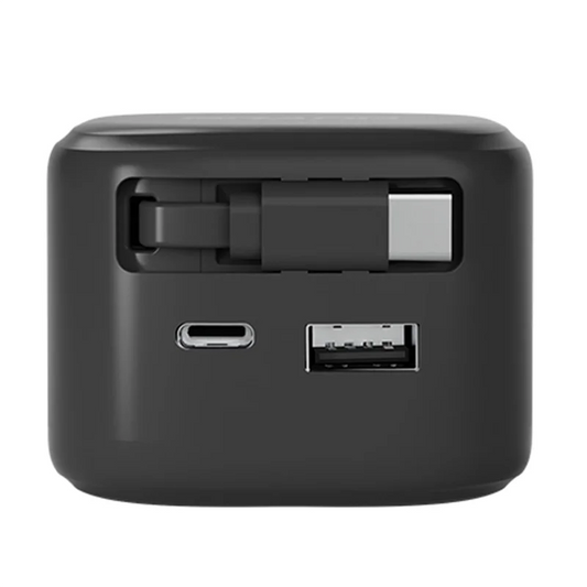 Advanced 35W USB Type-C Retractable Fast Charger | PD Travel Adapter with Lithium Battery Support – US Plug