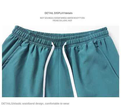 2024 Summer Trending 3-in-1 Sports Shorts – Unisex Running Pants with Zippered Pockets, Ideal for Couples