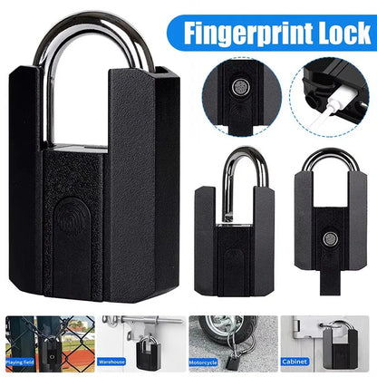 Smart Fingerprint Padlock – Keyless Biometric Security Lock with Password Access, Anti-Theft Protection, and TTLOCK/Tuya App Control