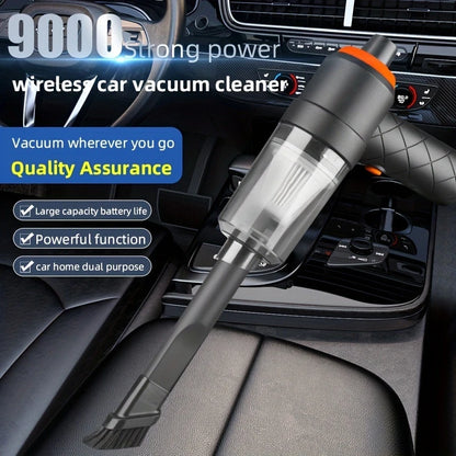 Cordless Wireless Car Vacuum Cleaner 6000Pa Strong Suction Handheld Vacuum for Home, Office, and Car Use