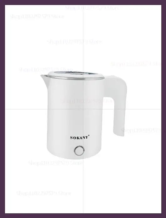500ML Portable Electric Travel Kettle – Stainless Steel Water Boiler for Tea, Coffee, Hotel, Kitchen &amp; Family Use