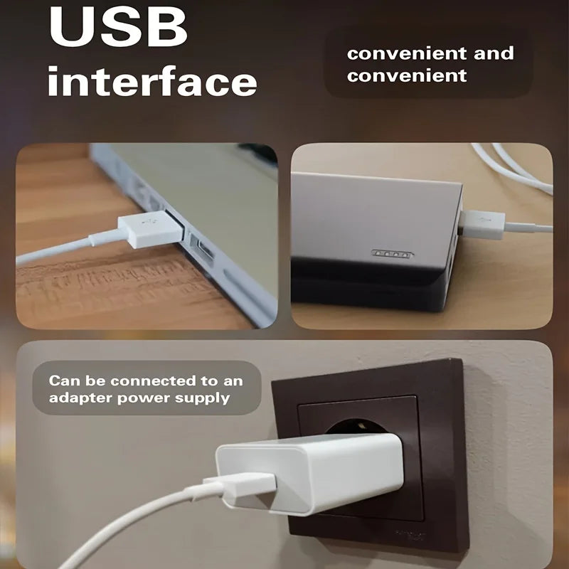 LED Ripple Galaxy Projector Night Light – USB Mood Lamp with Remote Control for Home or Room Decor