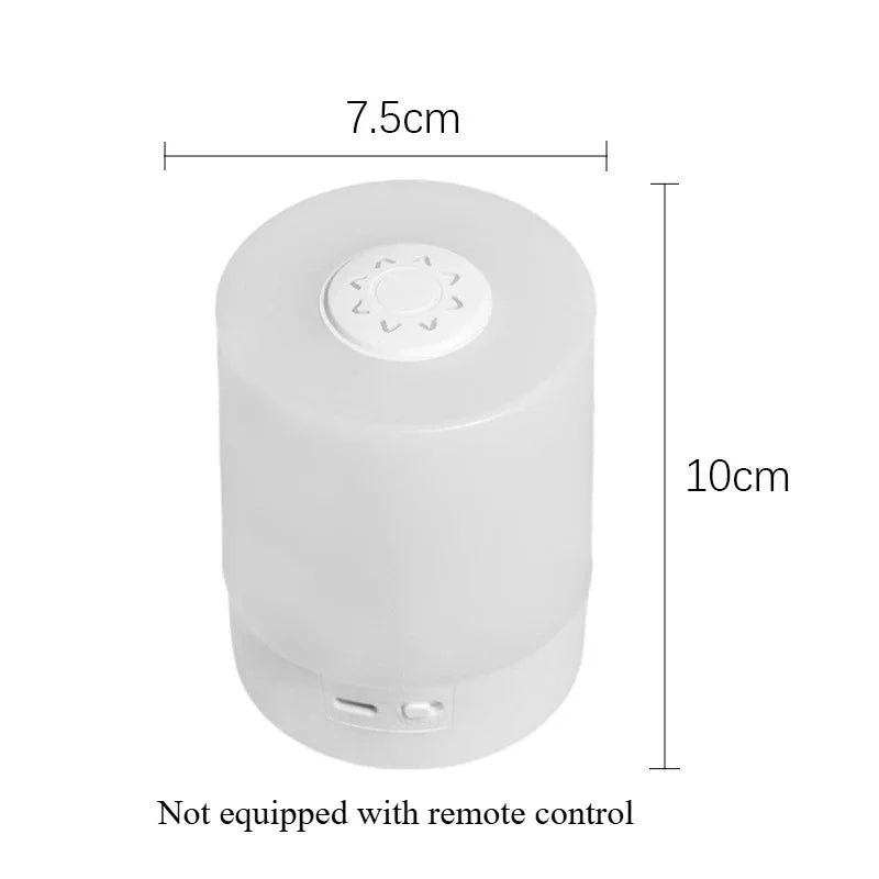 Rechargeable LED Bedside Table Lamp – Dimmable Touch Control Night Light for Bedroom, Desk, and Reading Decor