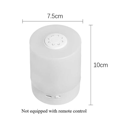 Rechargeable LED Bedside Table Lamp – Dimmable Touch Control Night Light for Bedroom, Desk, and Reading Decor