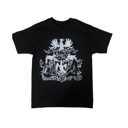 Y2K-Inspired Gothic Graphic Tee with Night School Print for Men and Women — Harajuku Hip Hop Streetwear, Unisex Boxy Fit, Short Sleeve Sweatshirt