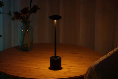Rechargeable LED Night Light Table Lamp – Portable USB Desk Lamp for Bedroom, Restaurant, Hotel, Bar, and Living Room Decor &nbsp;