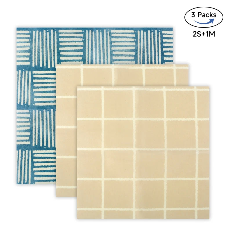 WEEDI Eco-Friendly Beeswax Food Wraps – Reusable, Plastic-Free Food Storage Alternative for Sustainable Living