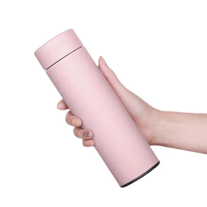 500ml Smart Thermos Bottle with LED Temperature Display – Stainless Steel Vacuum Flask, Leakproof Travel Mug for Coffee, Tea, or Milk