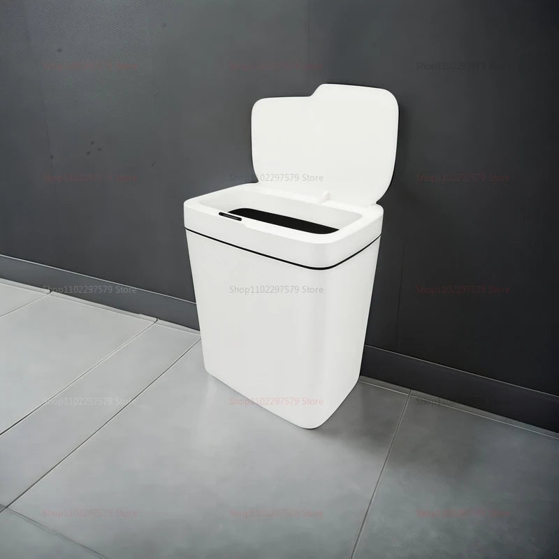 15L Smart Automatic Touchless Trash Bin – Waterproof Sensor-Activated Garbage Can for Kitchen, Bathroom, and Bedroom Waste Management