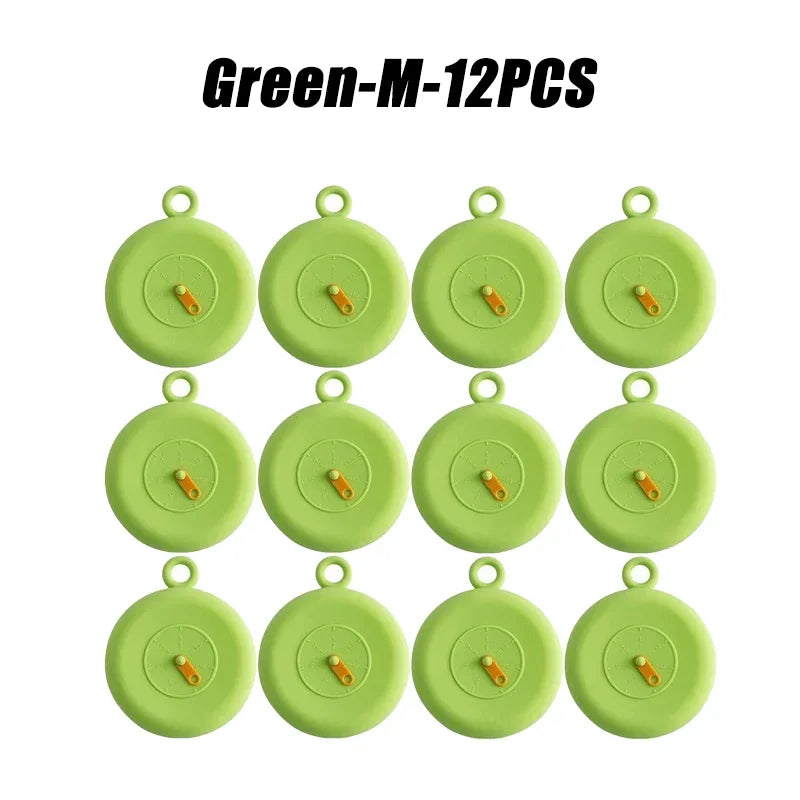 Reusable Silicone Stretch Lids – Flexible Food Covers for Bowls, Cups, Cans, and Containers &nbsp;