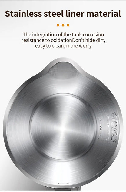 Portable 500ML Electric Travel Kettle – Stainless Steel Smart Water Boiler &amp; Heater for Tea, Coffee, and Home Use