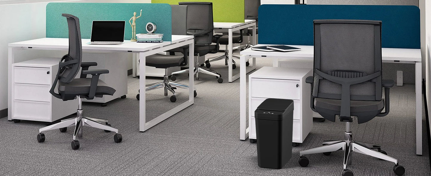 12L Smart Touchless Trash Can – Automatic Motion Sensor Waste Bin with Lid, Waterproof Electric Garbage Bin for Bathroom &amp; Kitchen