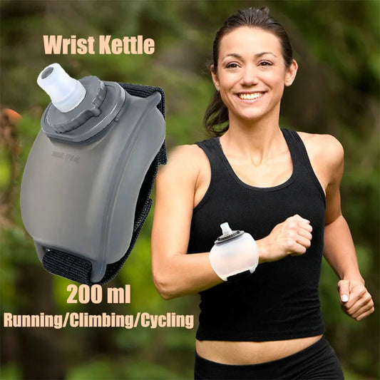 Portable Sports Wrist Water Bottle – Ideal for Running, Cycling, Hiking, and Climbing