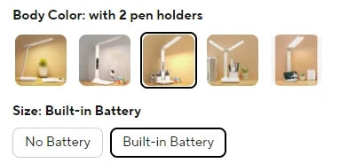 Foldable LED Table Lamp with Touch Dimming, USB Charging, Clock, Temperature Display &amp; Night Light – Ideal for Study &amp; Reading