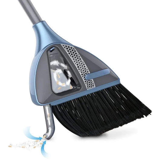 Smart Cordless Floor Sweeper – 2-in-1 Broom & Vacuum Cleaner with Dust Collection, Lazy Handheld Design for Effortless Cleaning