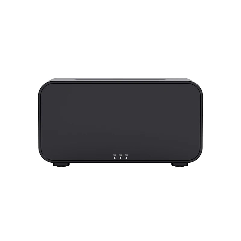 Mini Aroma Diffuser & Flame Air Humidifier with 7 Colorful LED Lights, Essential Oil Aromatherapy, and Timer for Home, Bedroom, and Office