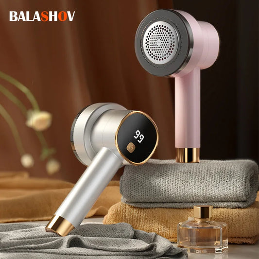 USB Rechargeable Electric Fabric Shaver – Portable Lint Remover for Sweaters, Clothes &amp; Furniture