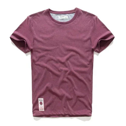 Men’s Cotton Short Sleeve T-Shirt – Casual O-Neck Basic Tee for Summer – Y2K Streetwear Style High-Quality Top &nbsp;