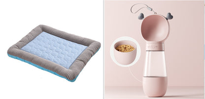 Pet Cooling Mat – Ice Silk Summer Bed for Dogs, Cats & Puppies, Soft & Breathable Sleeping Pad