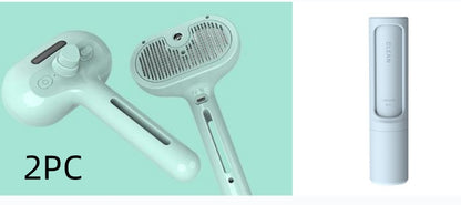 Self-Cleaning Pet Comb with Built-In Mist – Hair Remover & Grooming Brush for Dogs & Cats