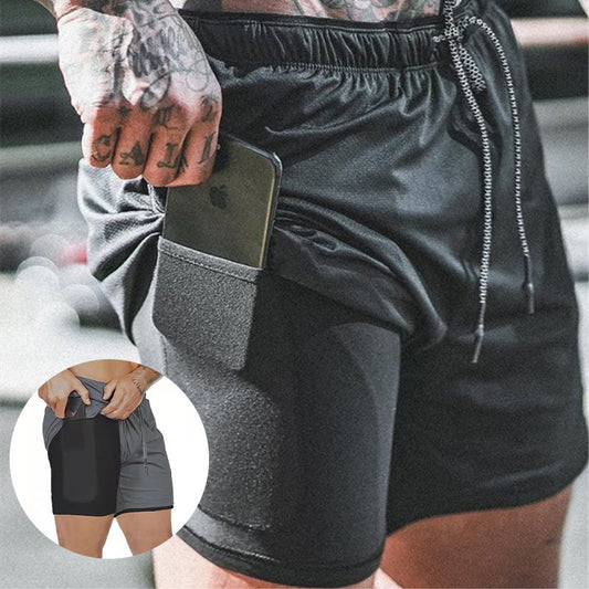 Men's Pocket Training Compression Shorts