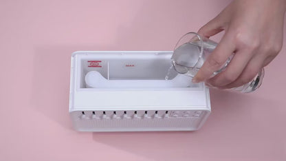 White Noise Sound Machine &amp; Essential Oil Diffuser with Bluetooth Speaker and Night Light – Ideal for Sleep, Relaxation, and Meditation