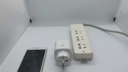 Tuya 16A/20A EU WiFi Smart Plug – Voice Control, Power Monitoring &amp; Timer Function – Works with Alexa &amp; Google Assistant